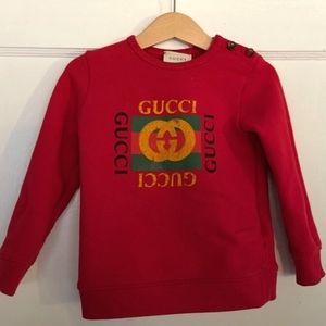 Gucci unisex sweatshirt with Gucci logo
